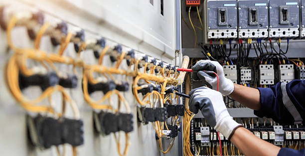 Professional Electrician technician working in Akron, PA